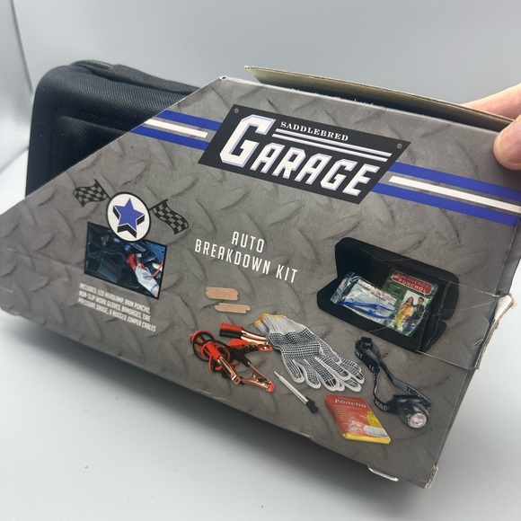 Saddlebred Auto Breakdown Kit - Black and Blue - Picture 3 of 5